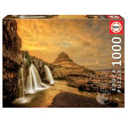 Educa Borras Educa Kirkjufellsfoss Waterfall, Iceland Puzzle 1000pcs