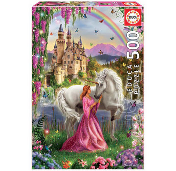 Educa Borras Educa Fairy and Unicorn Puzzle 500pcs