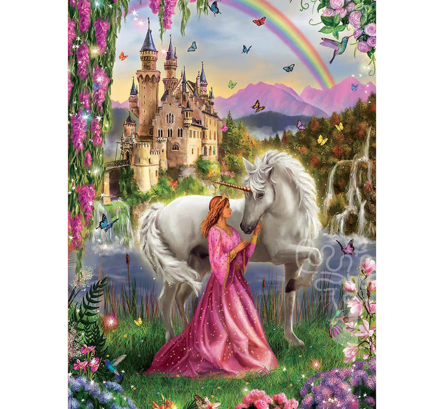 Educa Fairy and Unicorn Puzzle 500pcs