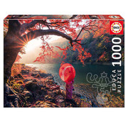 Educa Borras Educa Sunrise in Katsura River, Japan Puzzle 1000pcs