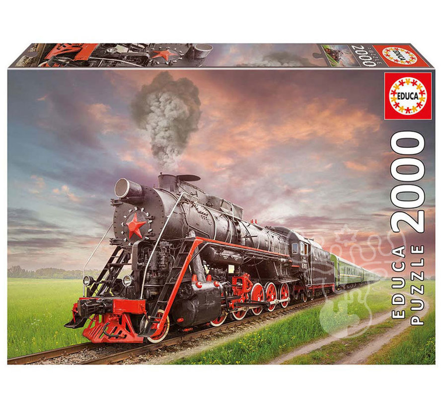 Educa Steam Locomotive Puzzle 2000pcs
