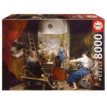 Educa Borras Educa The Spinners or Fable of Arachne, Diego Velázquez Puzzle 8000pcs