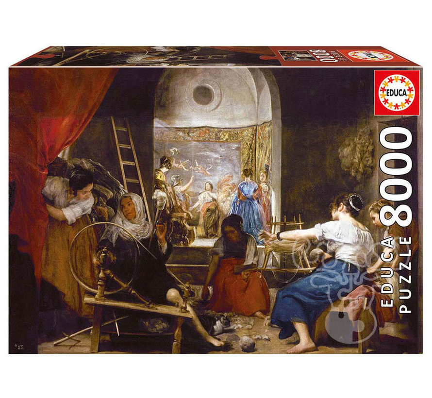 Educa The Spinners or Fable of Arachne, Diego Velázquez Puzzle 8000pcs