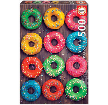 Educa Borras Educa Colourful Donuts Puzzle 500pcs