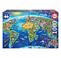 Educa World Landmarks Miniature Puzzle 1000pcs