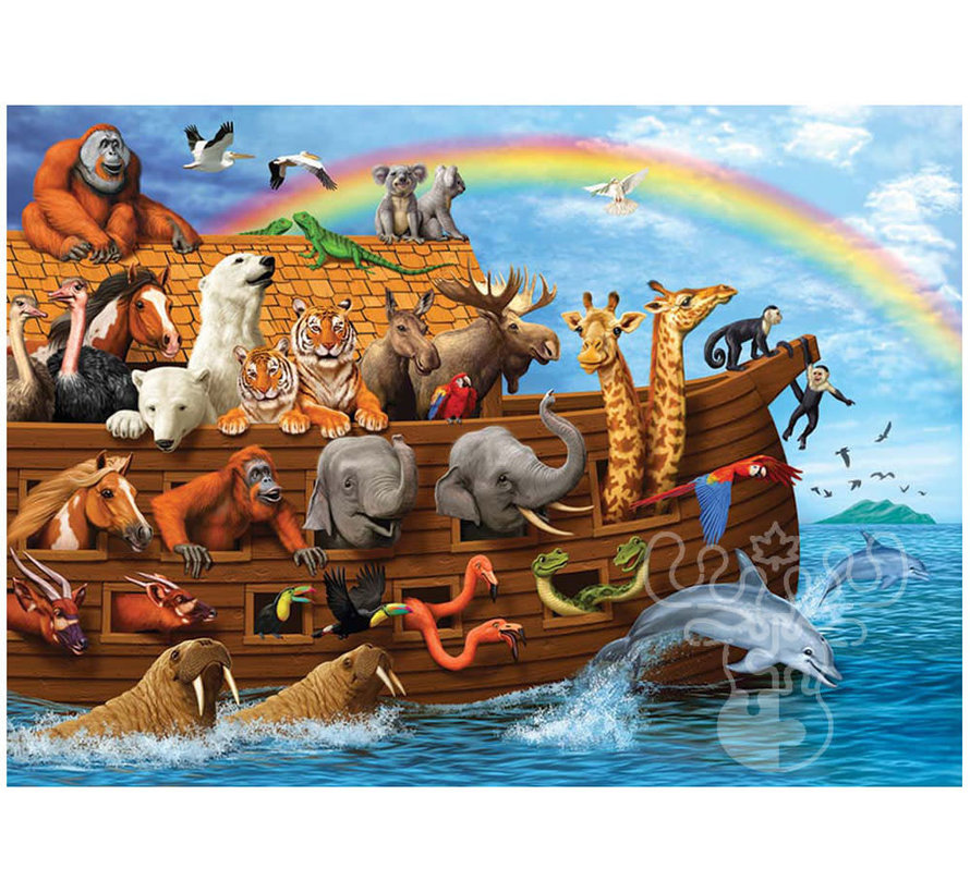 Cobble Hill Voyage of the Ark Tray Puzzle 35pcs