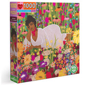 EeBoo eeBoo Woman in FlowersPuzzle 1000pcs*