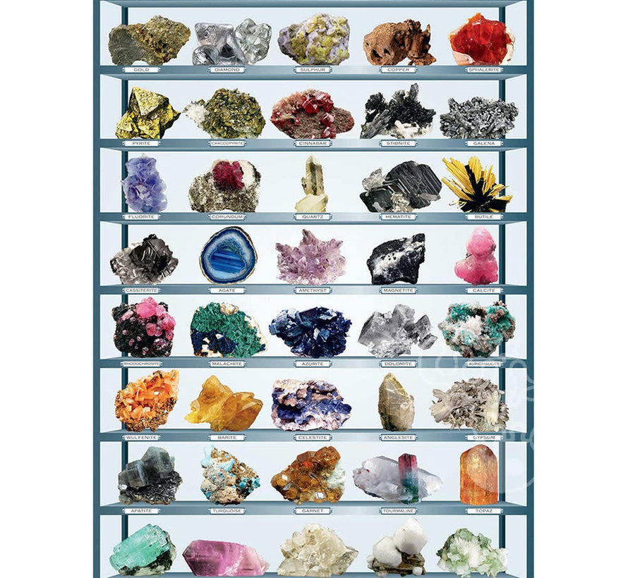 Eurographics Minerals of the World Puzzle 1000pcs