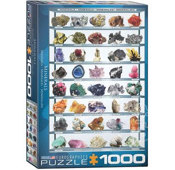 Eurographics Eurographics Education: Minerals of the World Puzzle 1000pcs