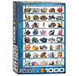 Eurographics Education: Minerals of the World Puzzle 1000pcs