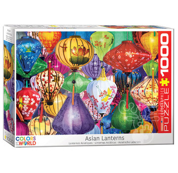 Eurographics Eurographics Colors of the World: Asian Lanterns Puzzle 1000pcs