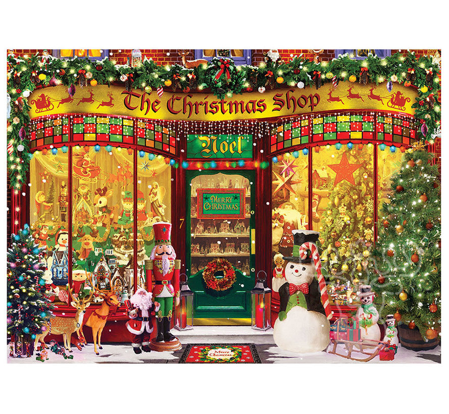 Eurographics Artist Label Walton: The Christmas Shop Puzzle 1000pcs