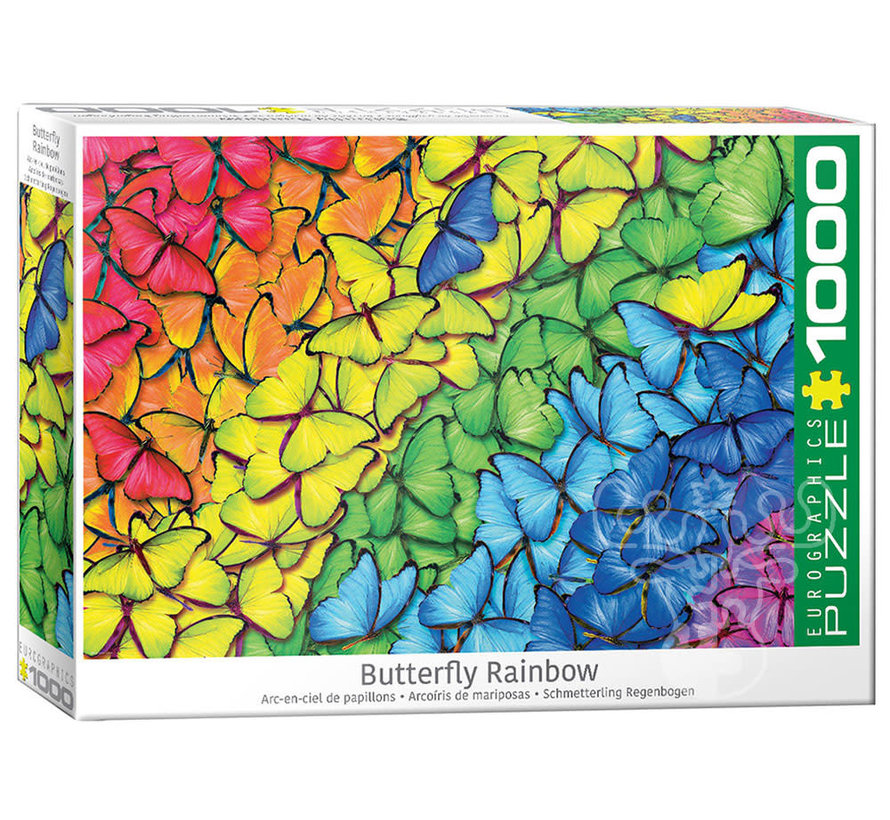 Eurographics Butterfly Rainbow Puzzle 1000pcs