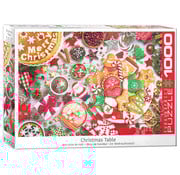 Eurographics Eurographics Food: Christmas Table Puzzle 1000pcs