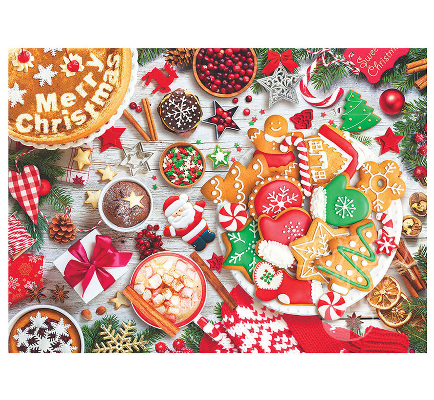 Eurographics Food: Christmas Table Puzzle 1000pcs