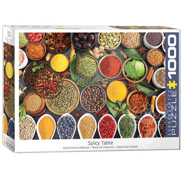 Eurographics Eurographics Food: Spicy Table Puzzle 1000pcs