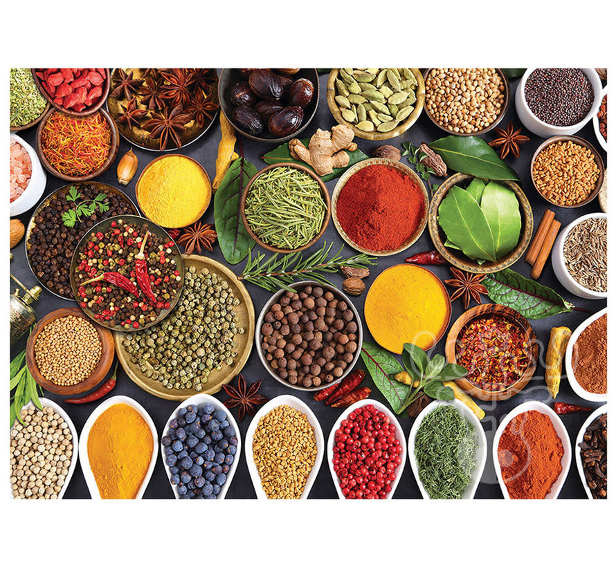 Eurographics Food: Spicy Table Puzzle 1000pcs