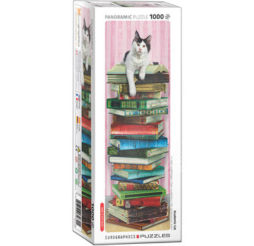 Eurographics Eurographics Panoramic: Academic Cat Panoramic Puzzle 1000pcs