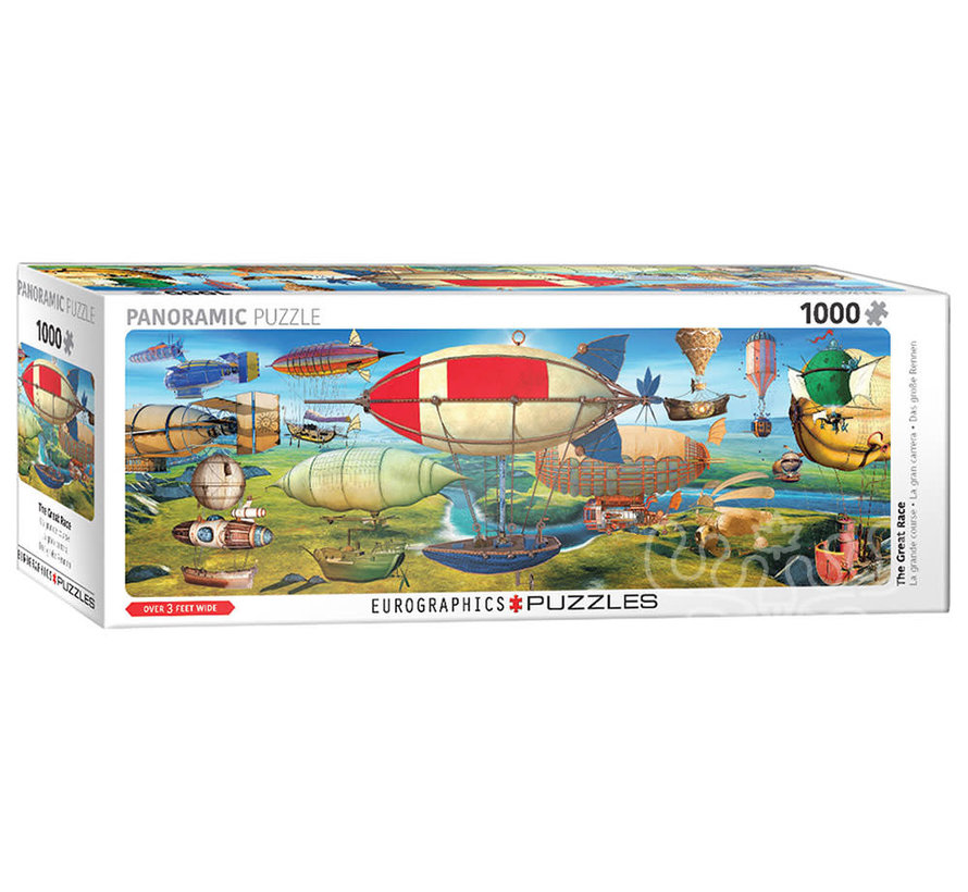 Eurographics The Great Race Panoramic Puzzle 1000pcs