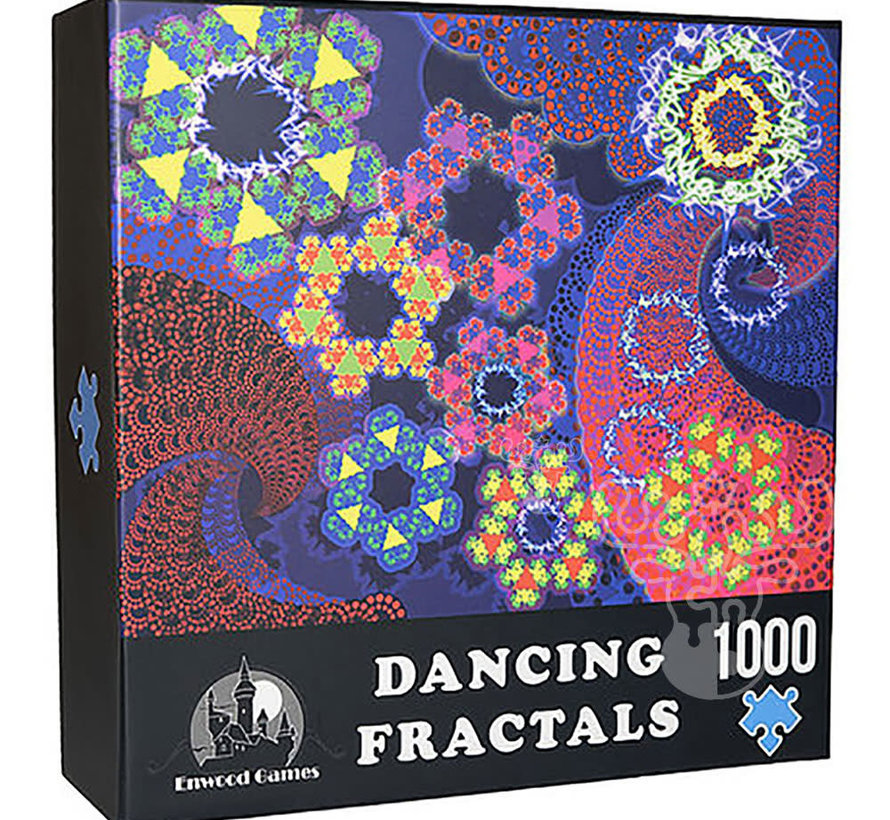 FINAL SALE Enwood Games Dancing Fractals Puzzle 1000pcs