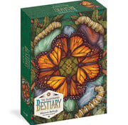 Storey Puzzle FINAL SALE Storey The Illustrated Bestiary: Monarch Butterfly Puzzle 750pcs