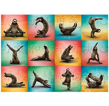 Willow Creek Willow Creek Sloth Yoga Puzzle 1000pcs