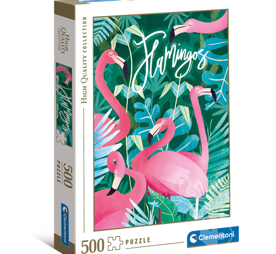 Clementoni Flamingos Puzzle 500pcs