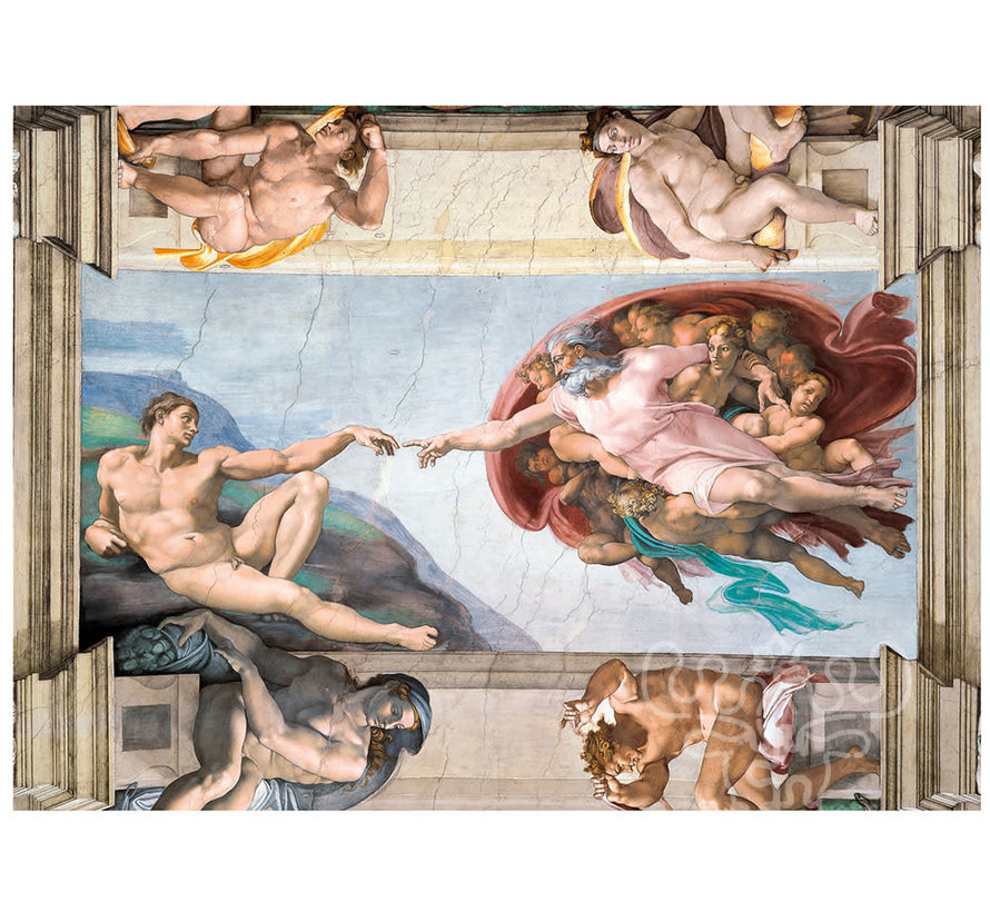 Clementoni Michelangelo - The Creation of Man Puzzle 1000pcs