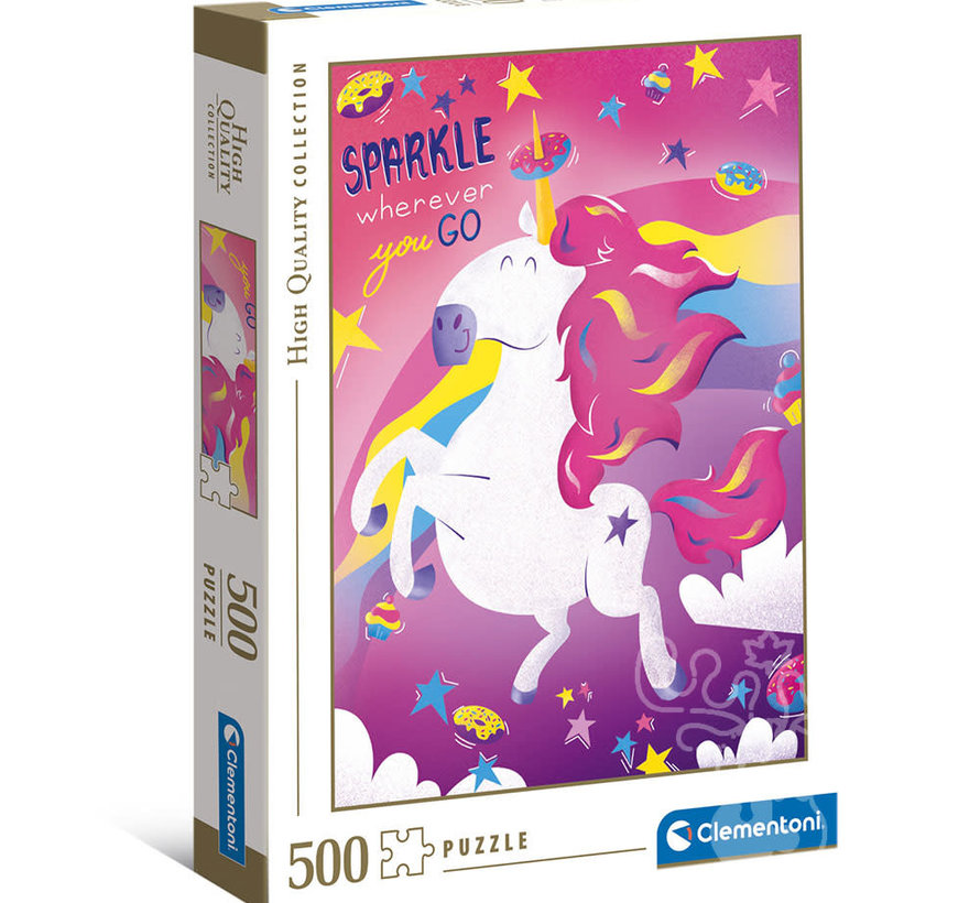 Clementoni Unicorn Puzzle 500pcs