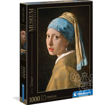 Clementoni Clementoni Vermeer - Girl with Pearl Earing Puzzle 1000pcs