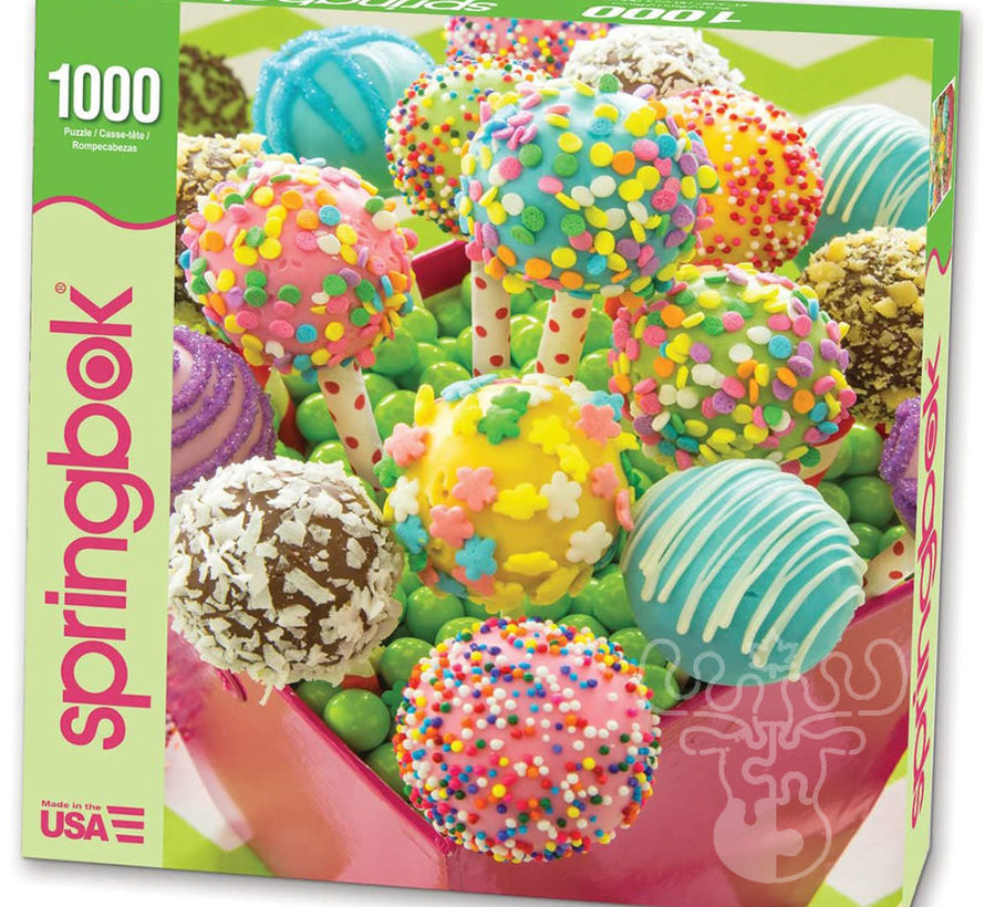 Springbok Cake Pops Puzzle 1000pcs