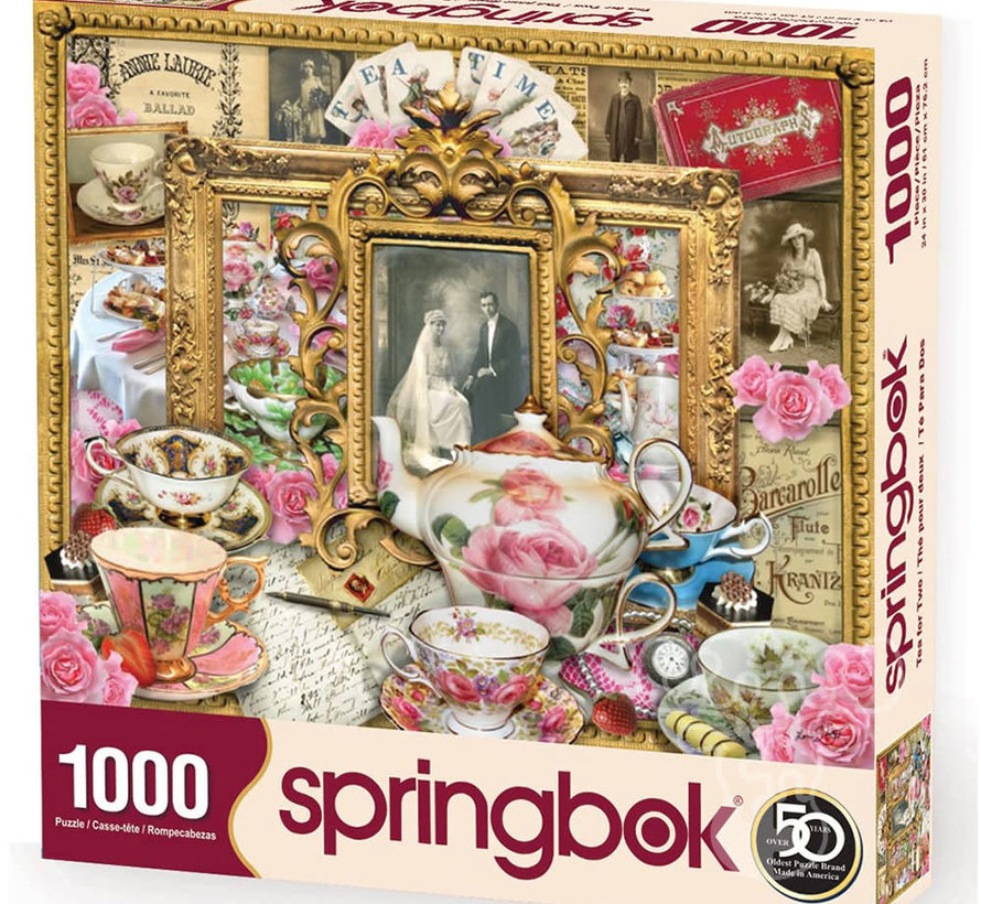 Springbok Tea for Two Puzzle 1000pcs