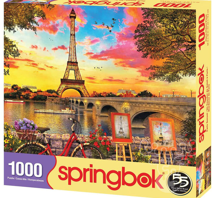 Springbok Paris Sunset Puzzle 1000pcs