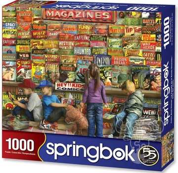 Springbok Springbok Comic Book Heaven Puzzle 1000pcs