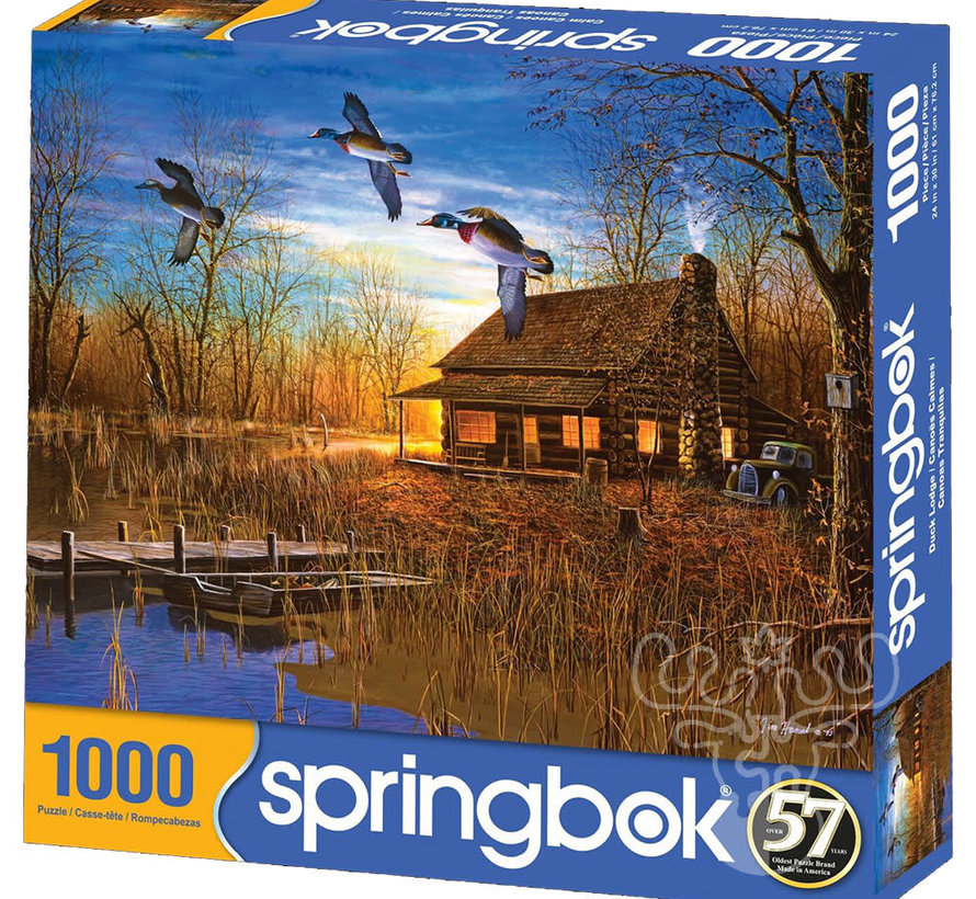Springbok Duck Lodge Puzzle 1000pcs