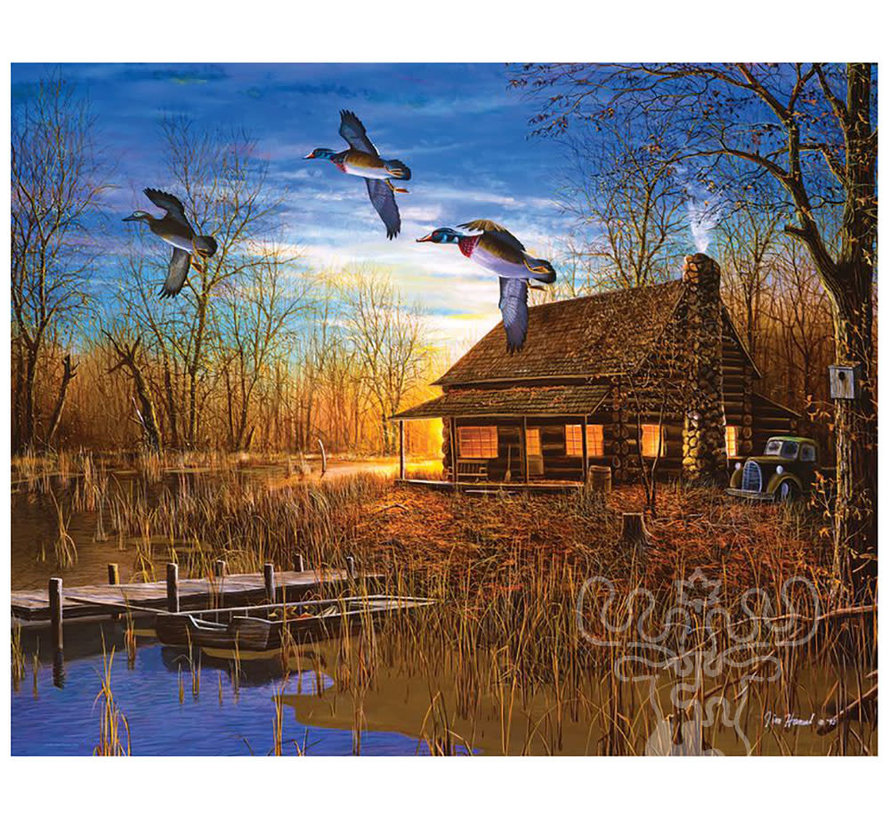 FINAL SALE Springbok Duck Lodge Puzzle 1000pcs