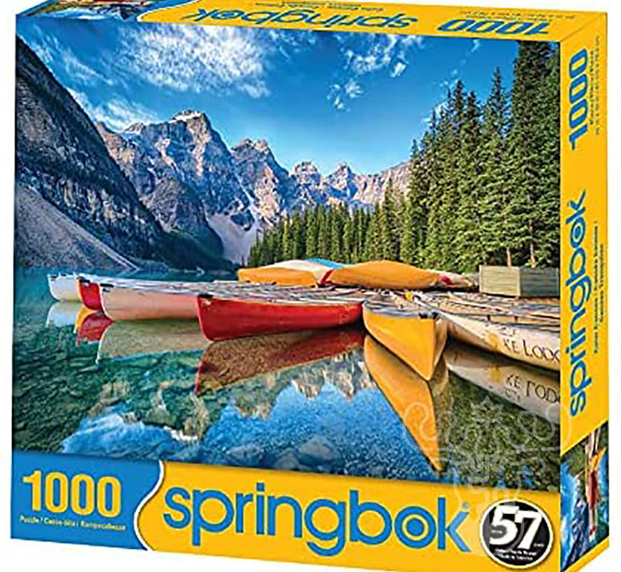 Springbok Calm Canoes Puzzle 1000pcs