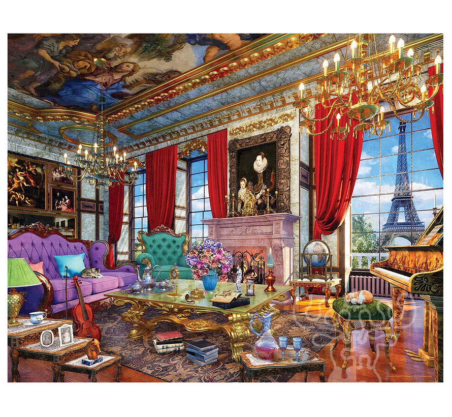 Springbok Palace in Paris Puzzle 1000pcs