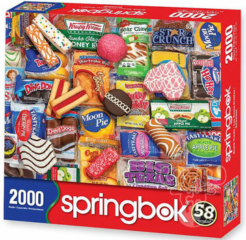 Springbok Springbok Snack Treats Puzzle 2000pcs