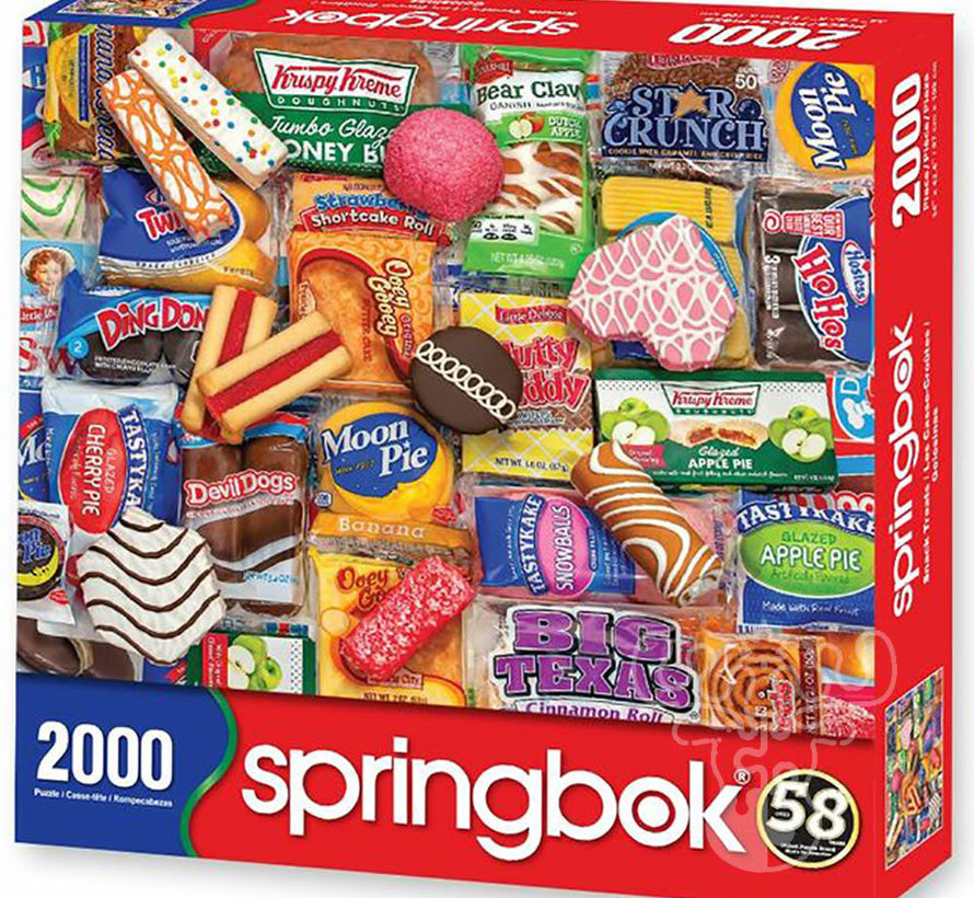 Springbok Snack Treats Puzzle 2000pcs
