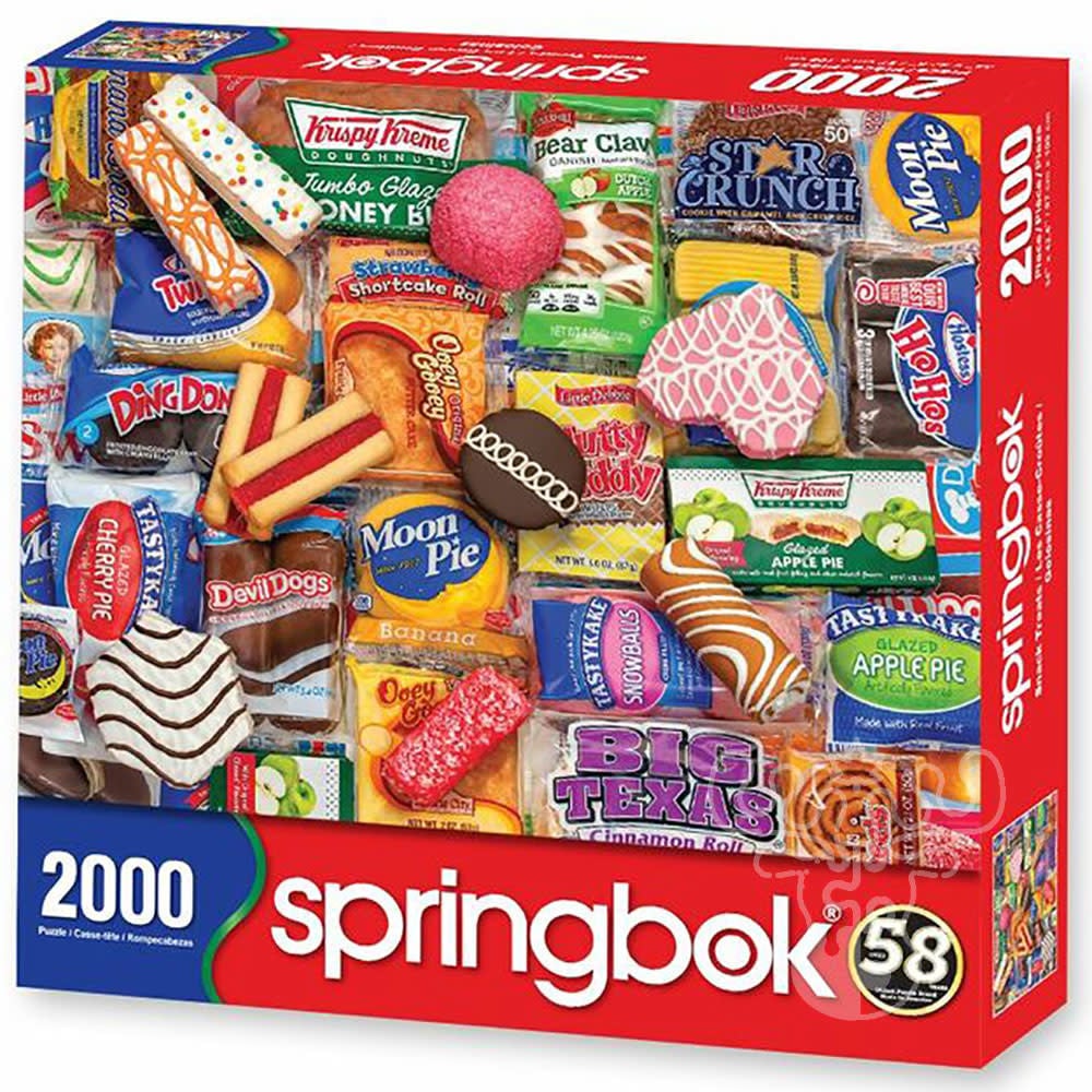 Springbok's 500 Piece Jigsaw Puzzle Snack Treats Made in USA