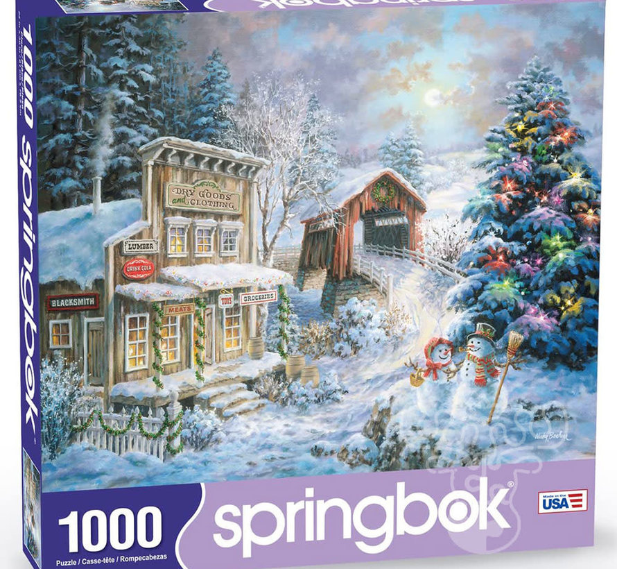 Springbok Country Christmas Store Puzzle 1000pcs