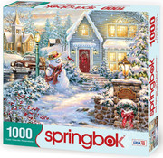 Springbok Springbok Silent Night Lane Puzzle 1000pcs RETIRED