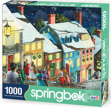 Springbok Springbok Christmas Carolers Puzzle 1000pcs
