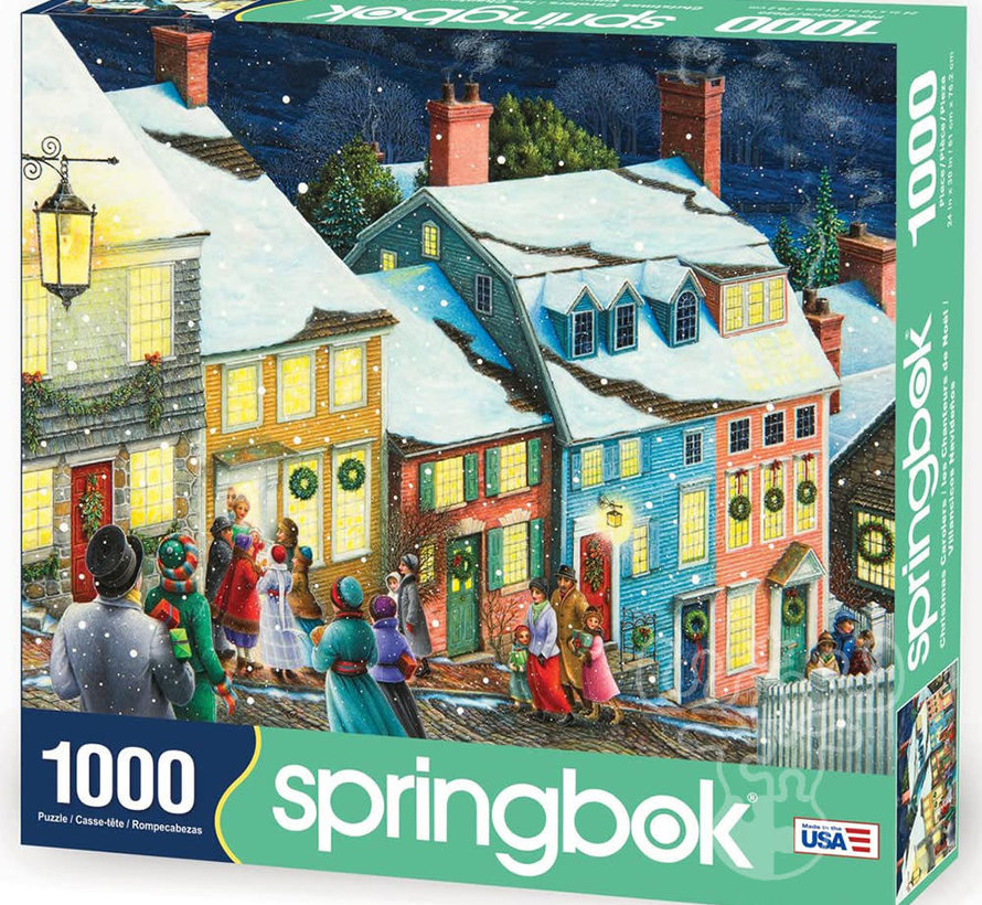Springbok Christmas Carolers Puzzle 1000pcs