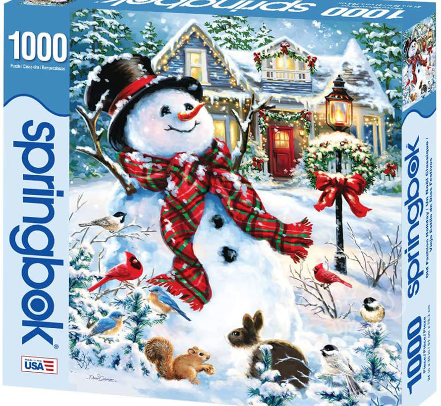 Springbok Old Fashioned Holiday Puzzle 1000pcs