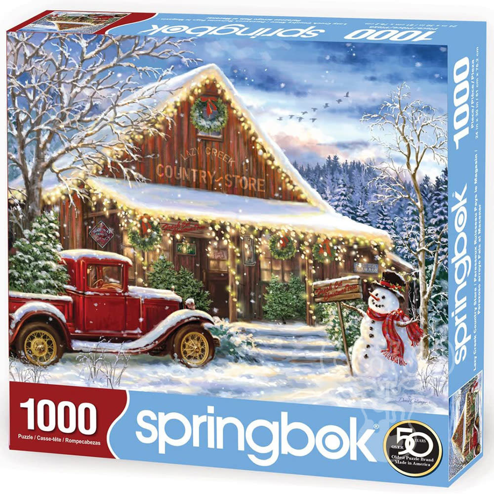 Springbok Lazy Creek Country Store Puzzle 1000pcs Puzzles Canada