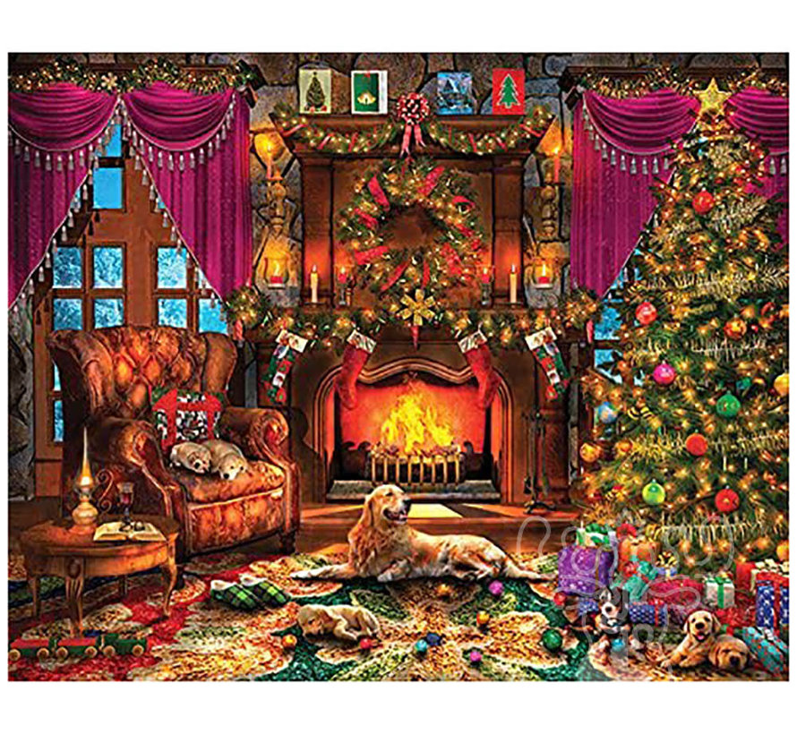 Springbok Cozy Christmas Puzzle 1000pcs