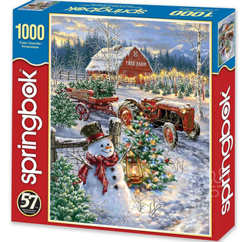 Springbok Springbok Christmas Tree Farm Puzzle 1000pcs