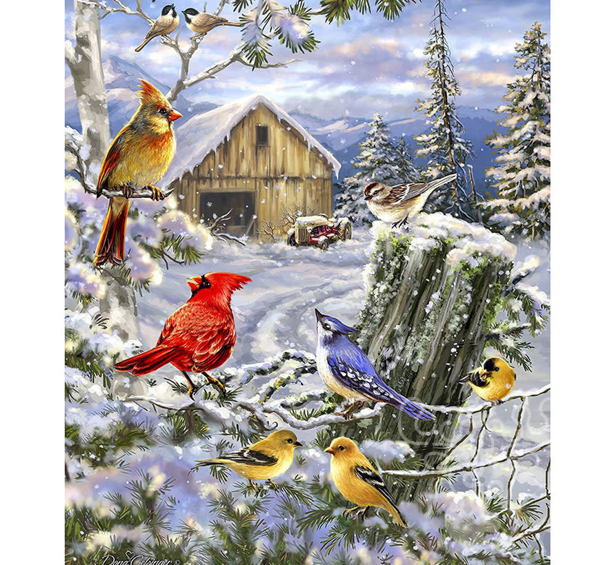 Springbok Frosty Morning Song Puzzle 1000pcs